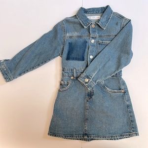 Zara denim dress 6t